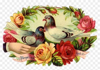 Zibi Vintage Scrap - Garden Roses