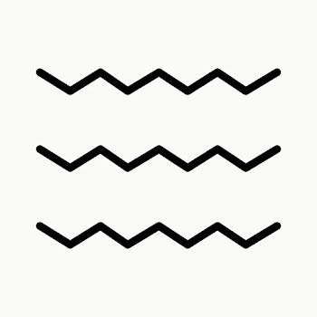 Zigzag line icon psd in outline style | Free stock illustration | High Resolution graphic