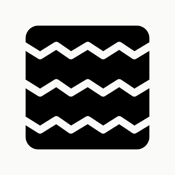 Zigzag line icon psd in solid style | Free stock illustration | High Resolution graphic
