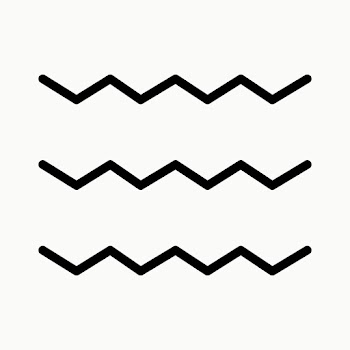 Zigzag line icon vector in outline style | Free stock illustration | High Resolution graphic
