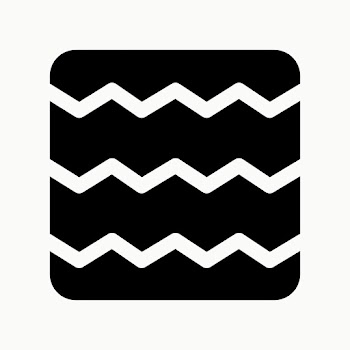 Zigzag line icon vector in solid style | Free stock illustration | High Resolution graphic