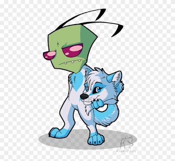 Zim In A Wolf Suit By Windwo1f - Digital Art