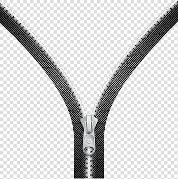 Zipper Icon, Black zipper transparent background PNG clipart
