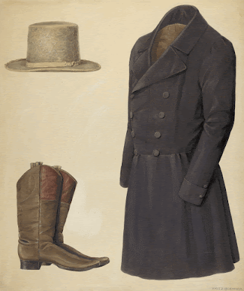 Zoar Man's Hat, Boots and | Free Photo - rawpixel