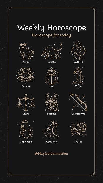 Zodiac sign Instagram story template, | Free Vector Template - rawpixel