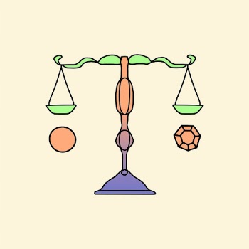 Zodiac sign Libra, colorful doodle | Free Vector - rawpixel