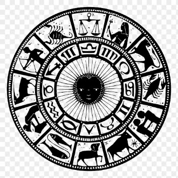 Zodiac wheel png sticker, horoscope | Free PNG - rawpixel