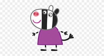 Zoe Zebra - Amiga De Peppa Pig