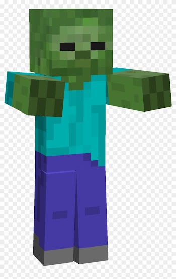 Zombi - Minecraft Zombie Png