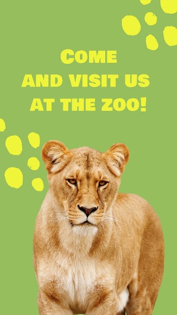Zoo visiting Instagram story template, | Free Vector Template - rawpixel