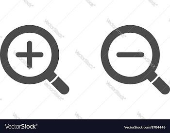  					Zoom lens vector image														