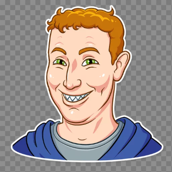 Zuckerberg Telegram Sticker Vkontakte Mark Download HQ PNG