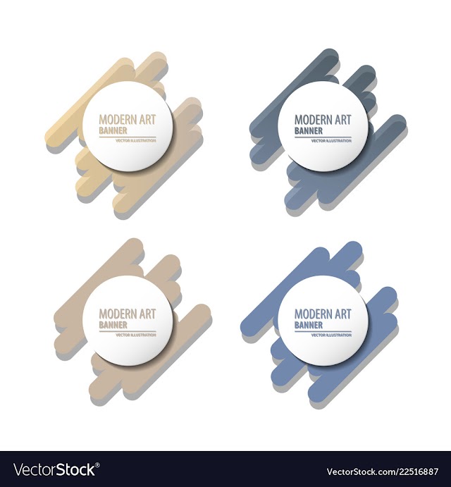 A minimalistic hipster colored frame design line vector image