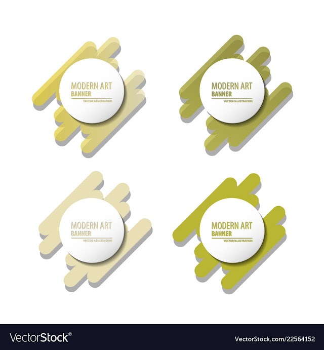 A minimalistic hipster colored frame design line vector image