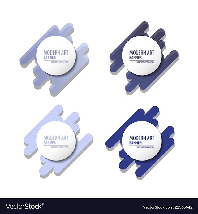 A minimalistic hipster colored frame design line vector image