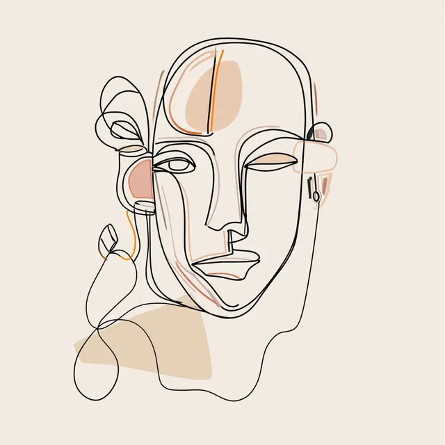 Abstract AI-Generated Portrait