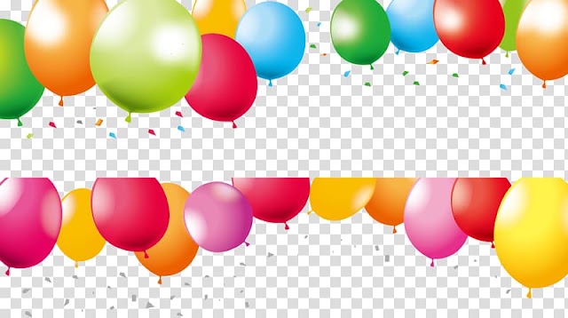 Assorted-color balloons illustration, Balloon Web banner Birthday, Creative colored balloons transparent background PNG clipart