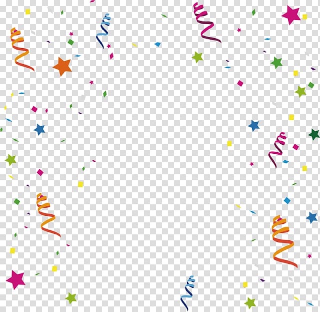 Assorted-color graffiti decor illustration, Ribbon Birthday New Year , Holiday promotional ribbon background material transparent background PNG clipart