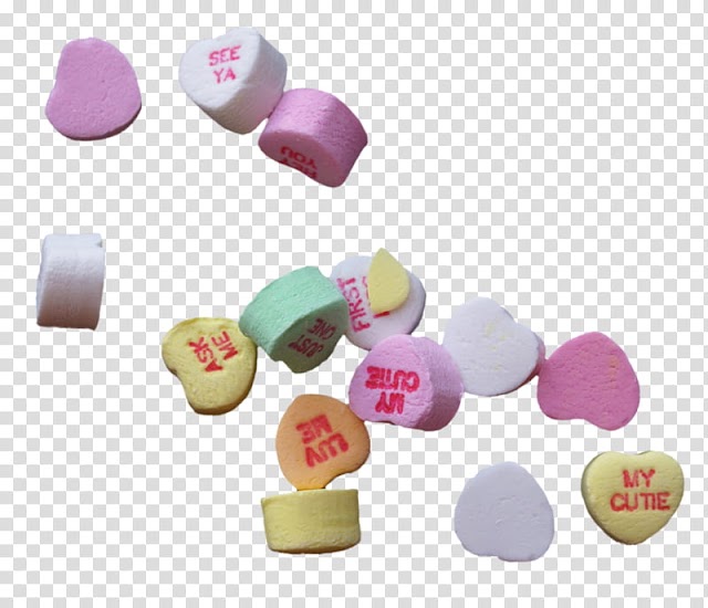 Candy Hearts s, assorted-color heart decor lot art transparent background PNG clipart