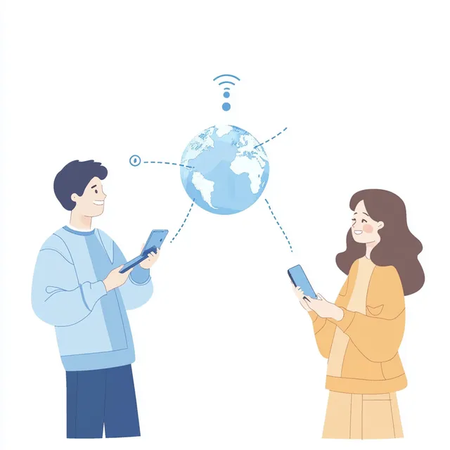 Connecting People: A Global Mobile Animation