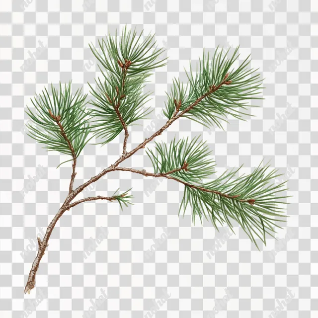 Crafting a Graceful White Pine Branch: A Step-by-Step Guide