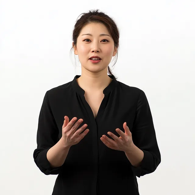 Dynamic Korean Designer and Lecturer in Action
