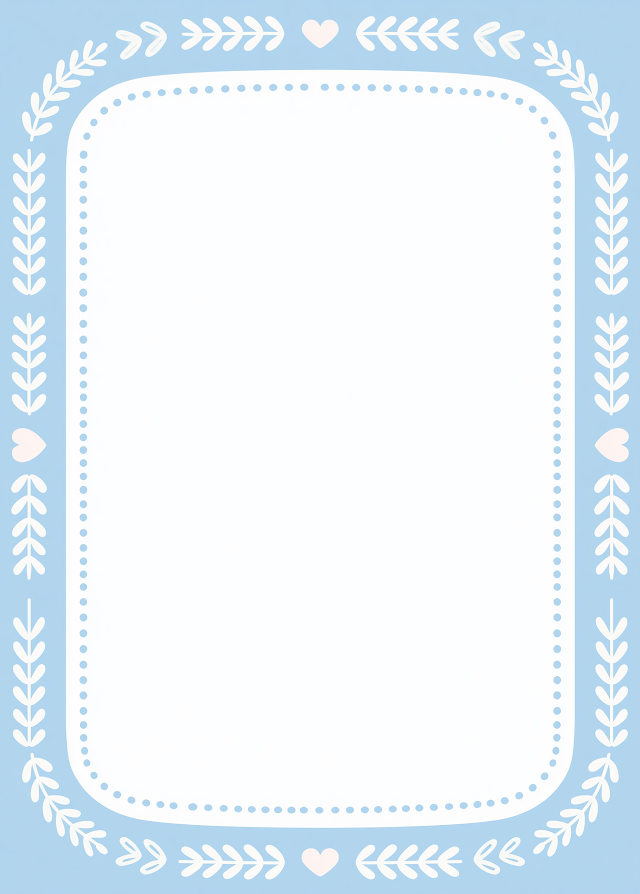 Free: Elegant Minimalist Vector Frame Background in Soft Blue - nohat.cc