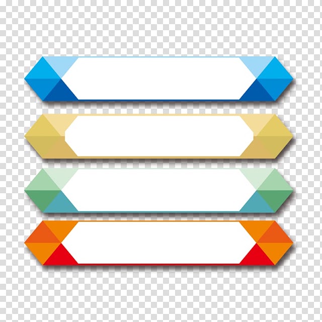 Four assorted-color labels, Label Three-dimensional space, Colored irregular three-dimensional label transparent background PNG clipart