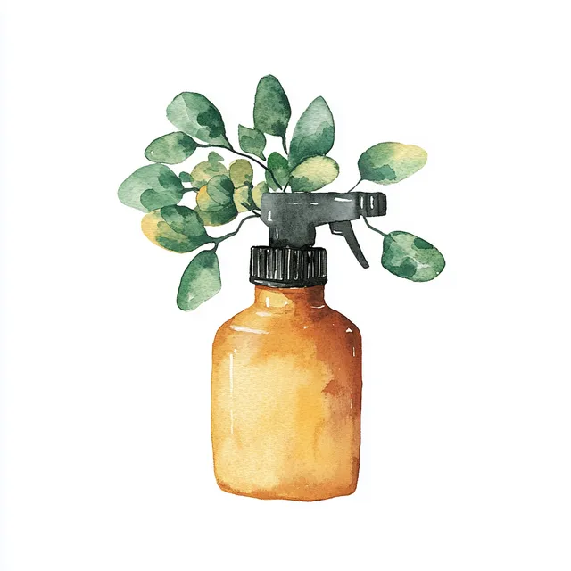Fresh Watering: Elegant Misting Spray Bottle Design