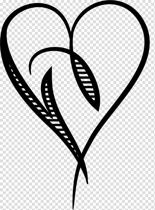 Free: Hearts, black heart art transparent background PNG clipart - nohat.cc