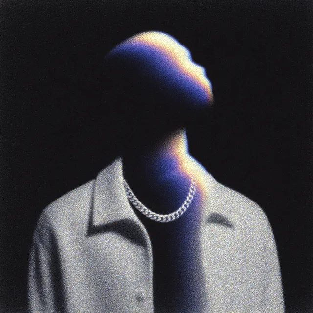 Holographic Fluid Noise Artwork for Rapper