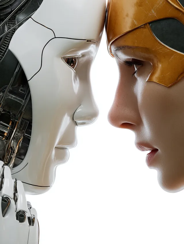 Human and Robot Face-to-Face Encounter
