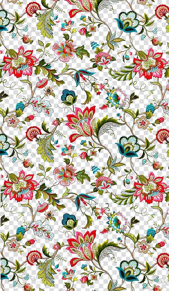 Multicolored floral art, Textile P Kaufmann Contract Linen Drapery Upholstery, Hand painted flowers background decoration transparent background PNG clipart