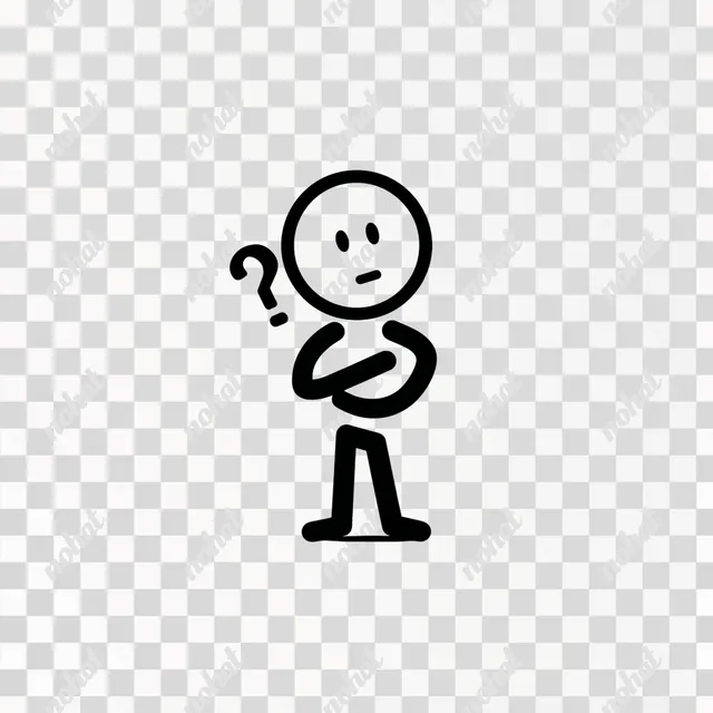 Free: PNG Thoughtful Question Mark Icon - nohat.cc