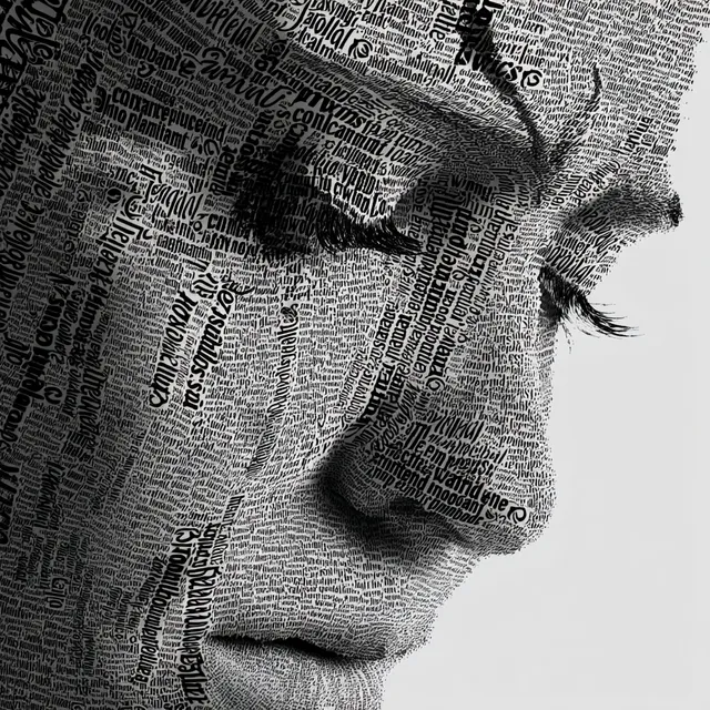 Portrait of Silent Suffering: A Woven Tale of Pain