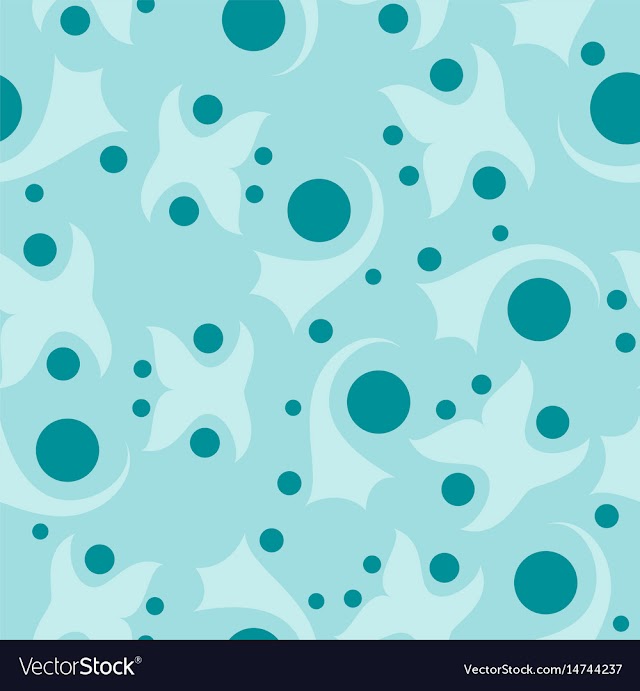 Seamless pattern vintage decorative elements vector image