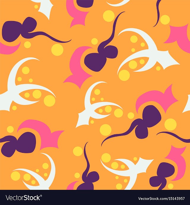 Seamless pattern vintage decorative elements vector image