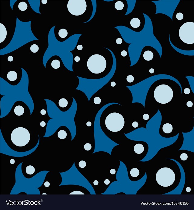 Seamless pattern vintage decorative elements vector image