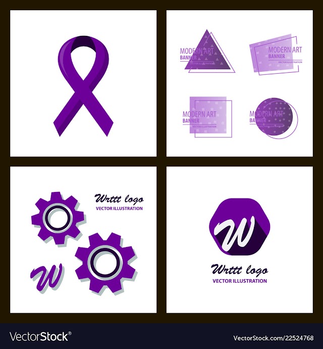 Set of a minimalistic hipster colored frame vector image