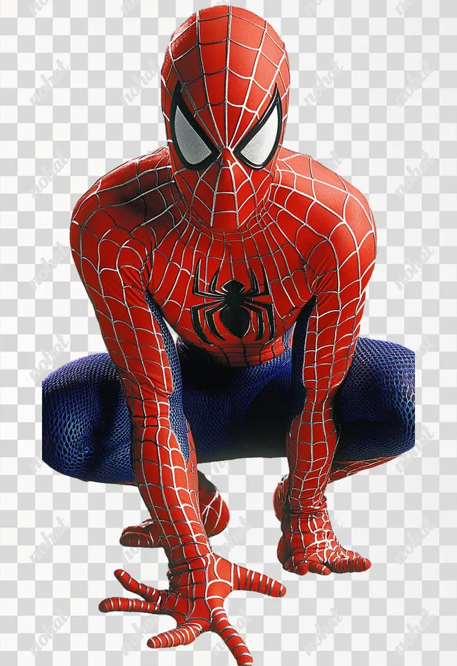 Spider-Man: Full-Body Front View Photo