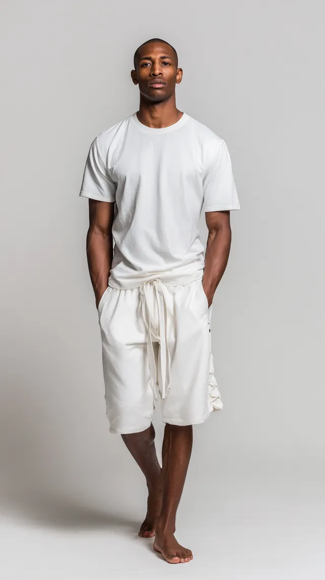 Stylish Male Model in Casual Tracksuit