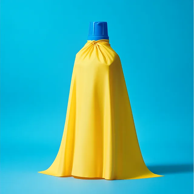 Sunny Shield: A Cape Inspired by Sunscreen Adventure