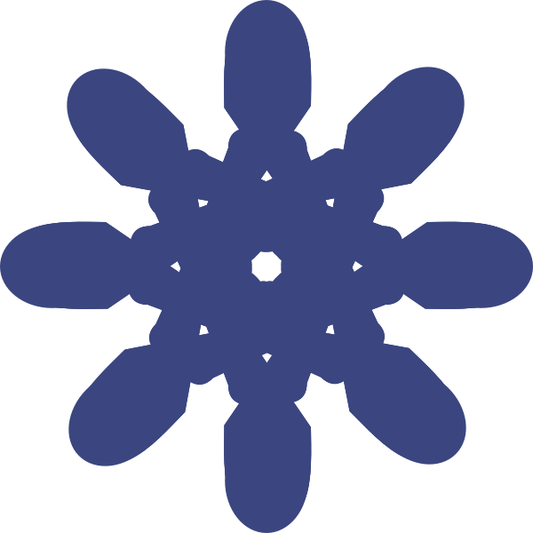 SVG Vector drawing of octagonal decoration