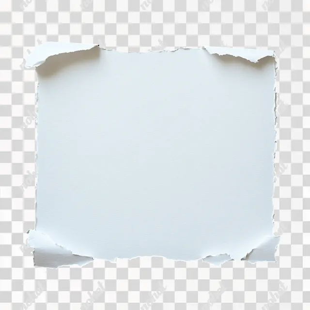 Torn Edges: The Simple Aesthetic of a Blank Note