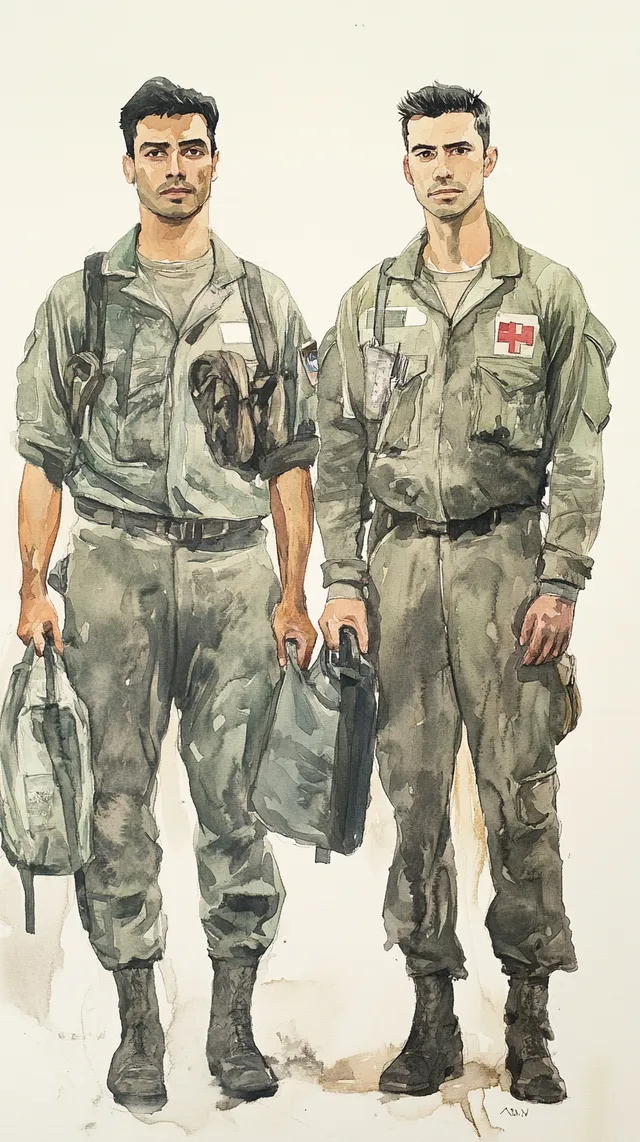 Unified Resilience: A Portrait of Modern Medics in Action