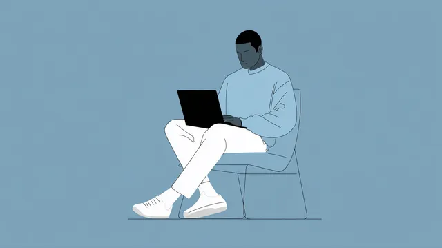 User Configuring Custom Cushion on Laptop