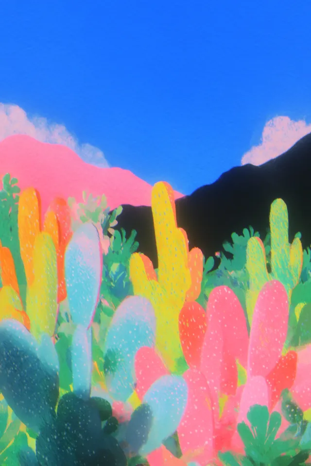 Vibrant Arizona Desert Landscape