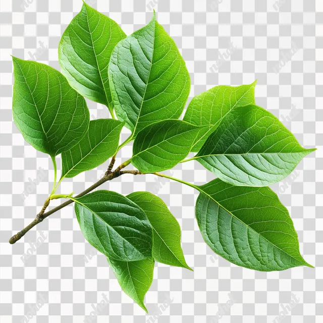 Vibrant PNG Images of Lush Green Leaves for Creative Use